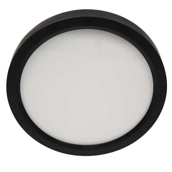 Zwarte Plafondlamp 4132ZW met 3 standen dimfunctie en lichtkleur instelbaarheid Ø29 cm