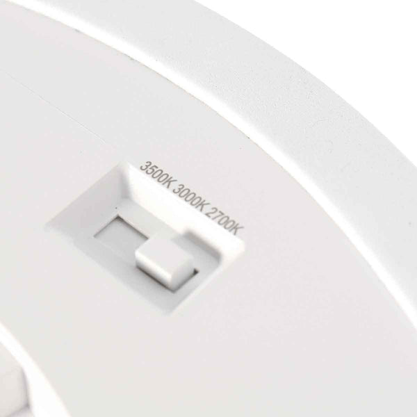 Zwarte Plafondlamp 4132ZW met 3 standen dimfunctie en lichtkleur instelbaarheid Ø29 cm