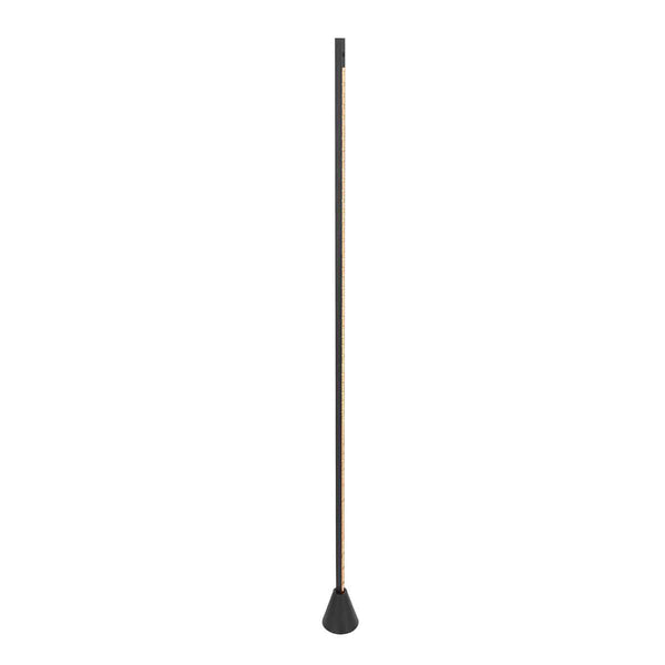 Zwarte vloerlamp Luzhaz 4133ZW met sensordimmer