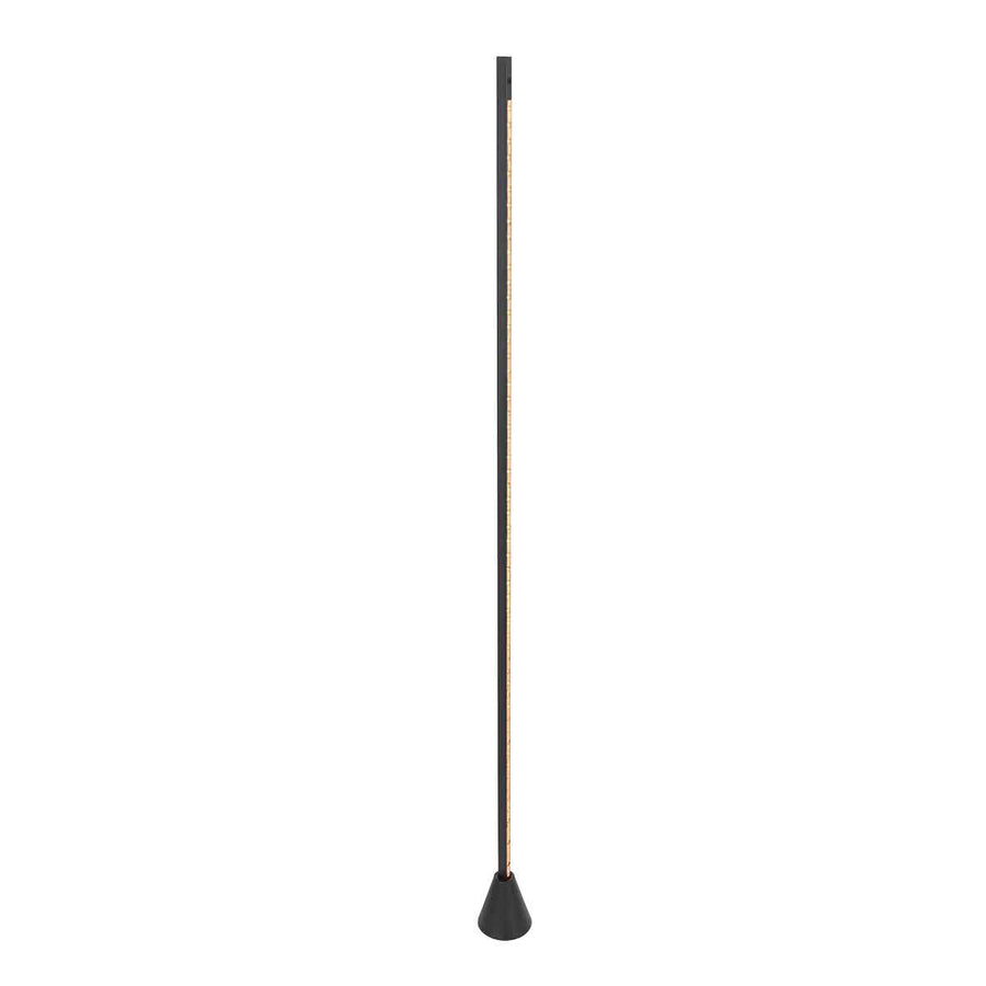 Zwarte vloerlamp Luzhaz 4133ZW met sensordimmer