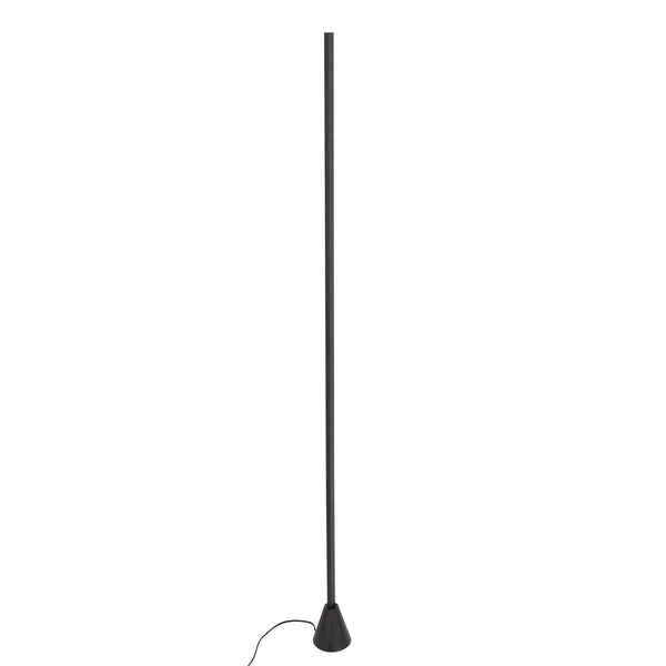 Zwarte vloerlamp Luzhaz 4133ZW met sensordimmer