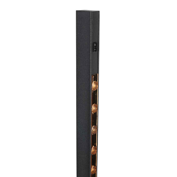 Zwarte vloerlamp Luzhaz 4133ZW met sensordimmer