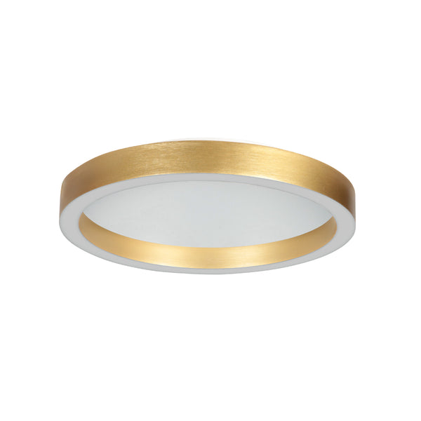 Goudkleurige plafondlamp Ringlux 4134GO Ø30CM 2500 Lumen