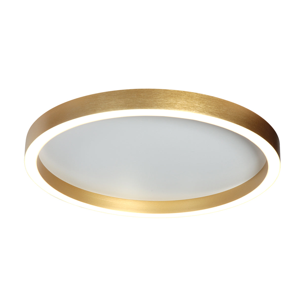 Goudkleurige plafondlamp Ringlux 4135GO Ø40CM 3600 Lumen