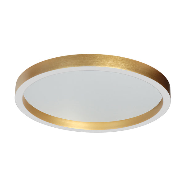 Goudkleurige plafondlamp Ringlux 4135GO Ø40CM 3600 Lumen