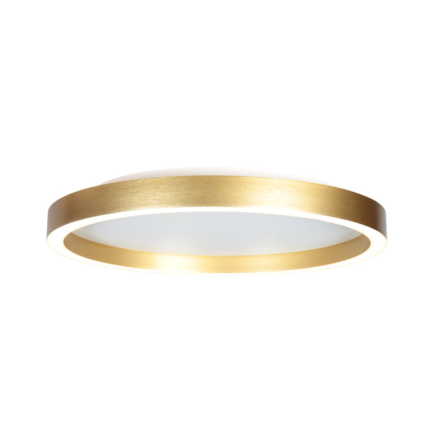 Goudkleurige plafondlamp Ringlux 4135GO Ø40CM 3600 Lumen
