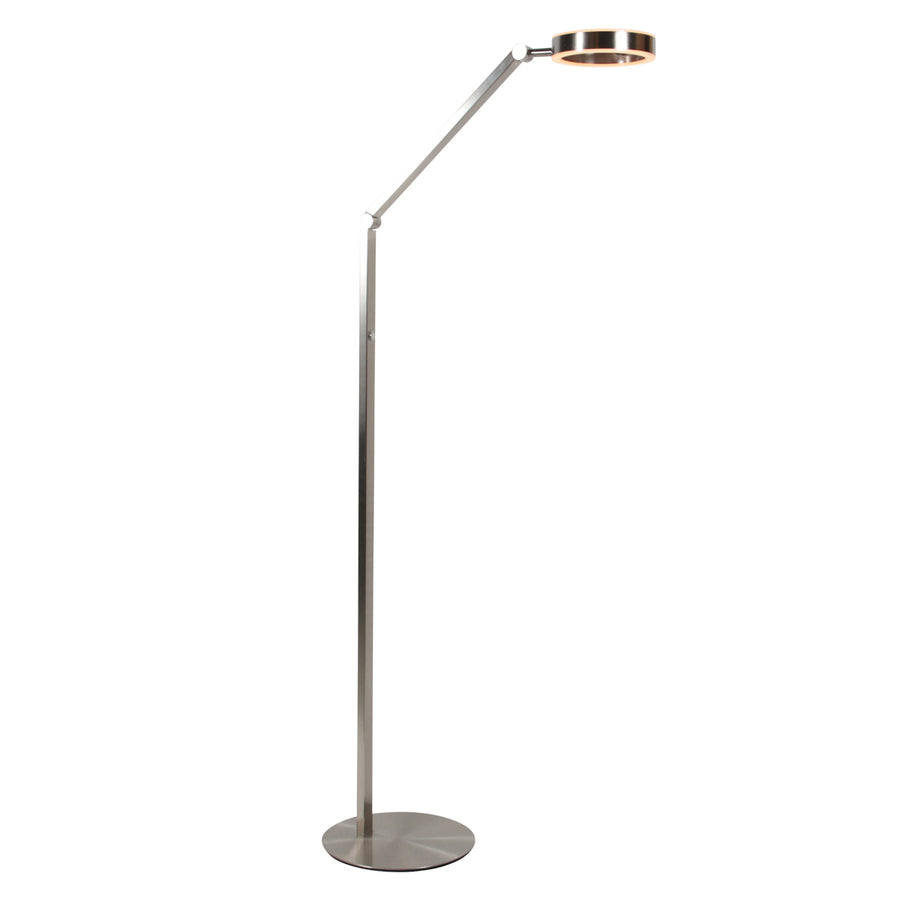 Ringlux 4138ST – verstelbare LED leeslamp in geborsteld staal