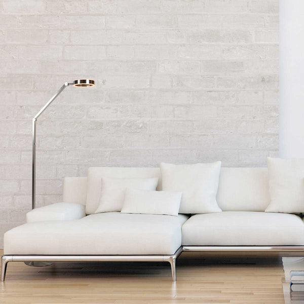 Ringlux 4138ST – verstelbare LED leeslamp in geborsteld staal