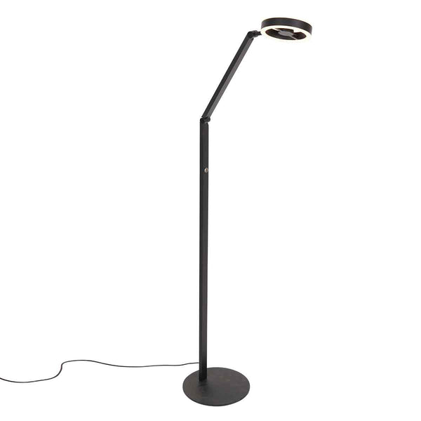 Zwarte vloerlamp Ringlux 4138ZW 1000 Lumen