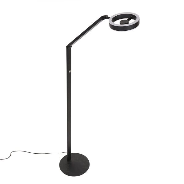 Zwarte vloerlamp Ringlux 4138ZW 1000 Lumen