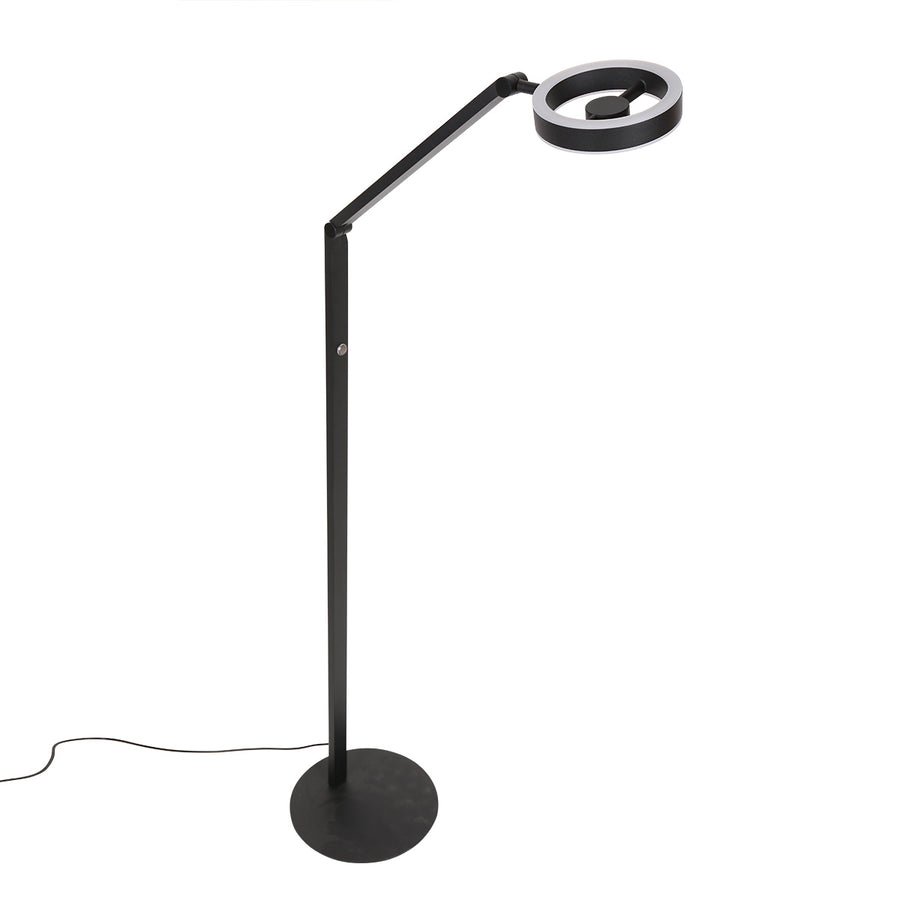 Zwarte vloerlamp Ringlux 4138ZW 1000 Lumen