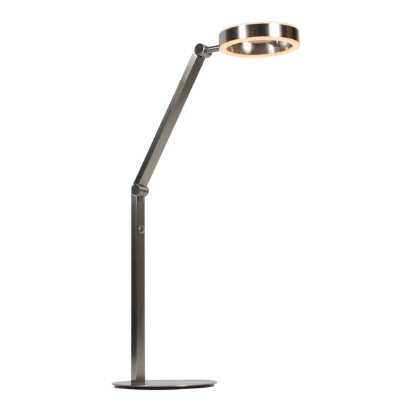 Ringlux 4139ST – elegante tafellamp met warm licht en stijlvol staal