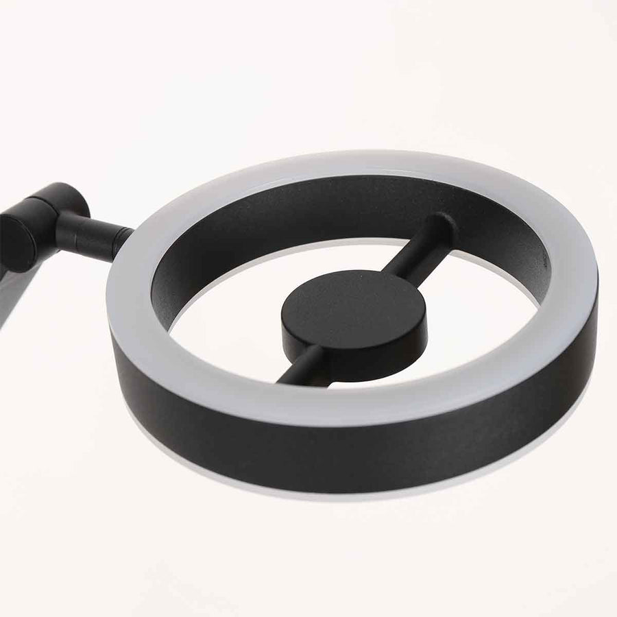 Zwarte tafellamp Ringlux 4139ZW 1000 Lumen