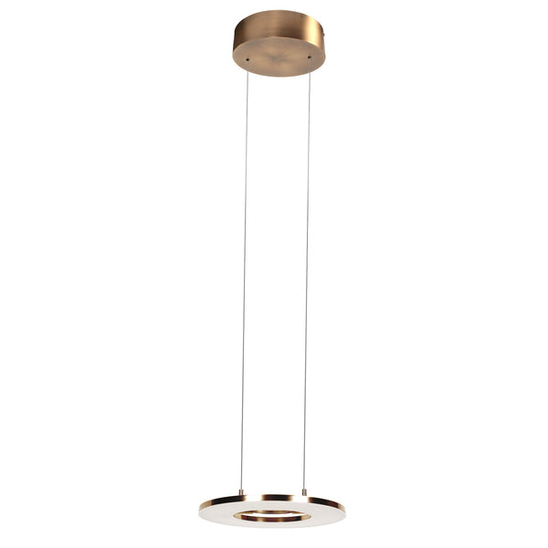 Soleil 4140br – elegante bronzen hanglamp met draaibare ringen