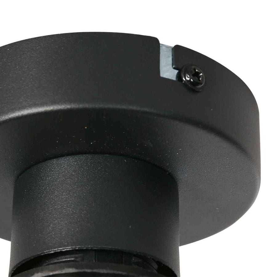 Naturelkleurige plafondlamp Bloeba 4144ZW met bamboe kap Ø 60cm
