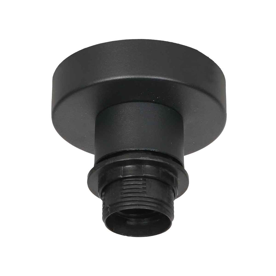 Naturelkleurige plafondlamp Bloeba 4145ZW met bamboe kap Ø 50cm