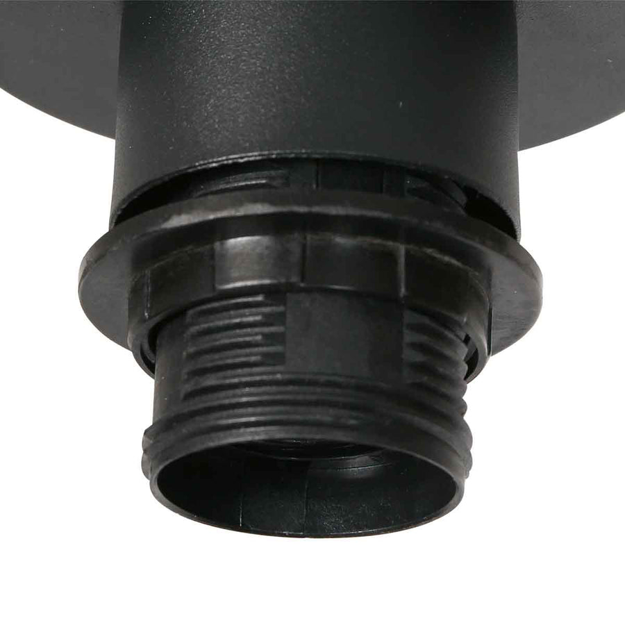 Naturelkleurige plafondlamp Bloeba 4146ZW met bamboe kap Ø40cm