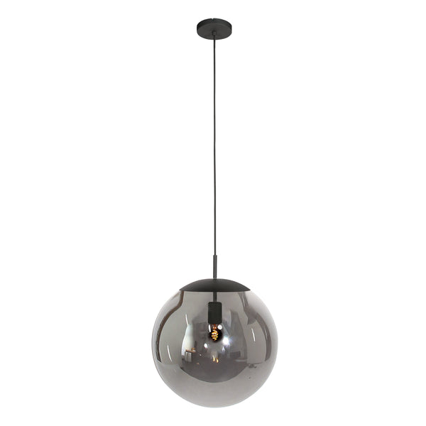 Stijlvolle hanglamp Bollique 4186ZW glas 40cm