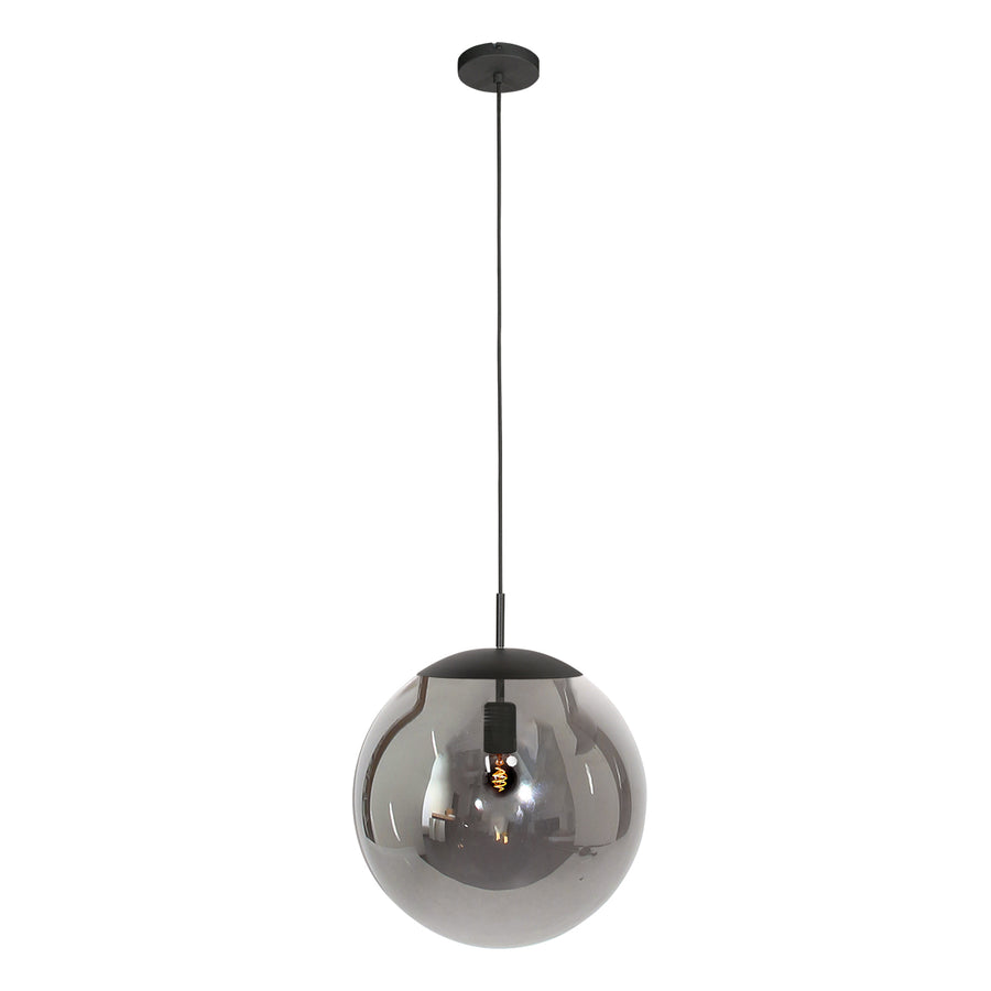 Stijlvolle hanglamp Bollique 4186ZW glas 40cm