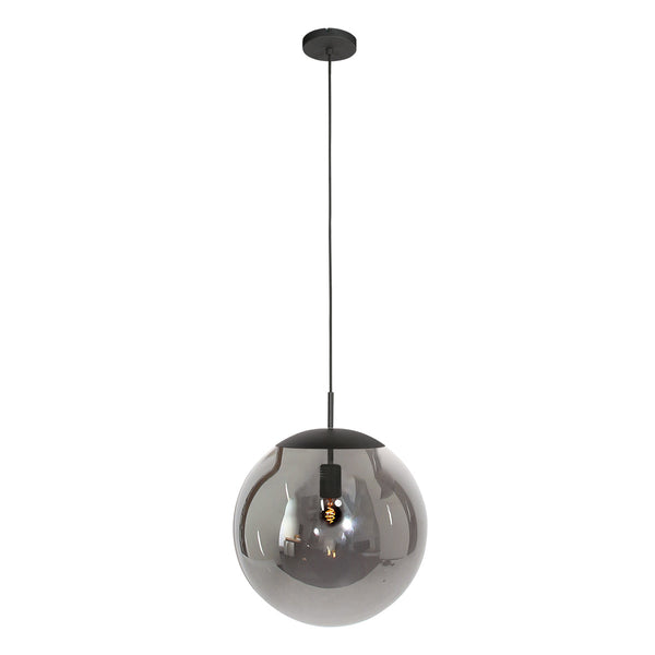 Stijlvolle hanglamp Bollique 4186ZW glas 40cm