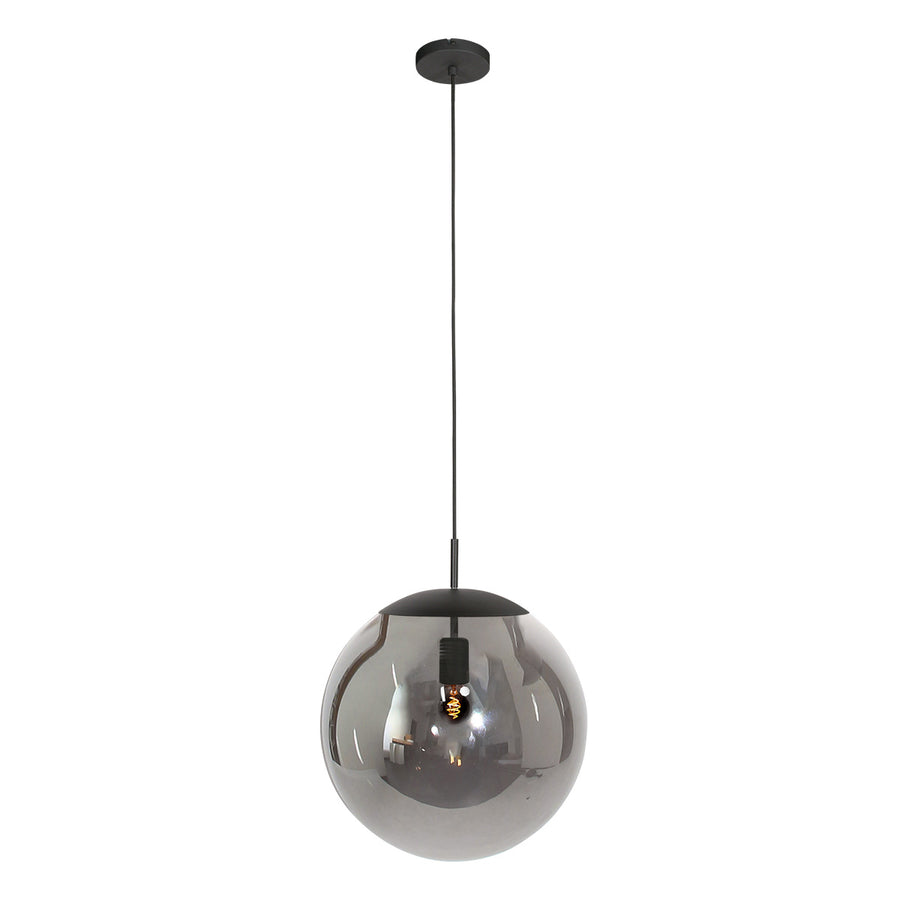 Stijlvolle hanglamp Bollique 4186ZW glas 40cm