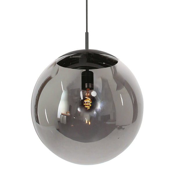 Stijlvolle hanglamp Bollique 4186ZW glas 40cm