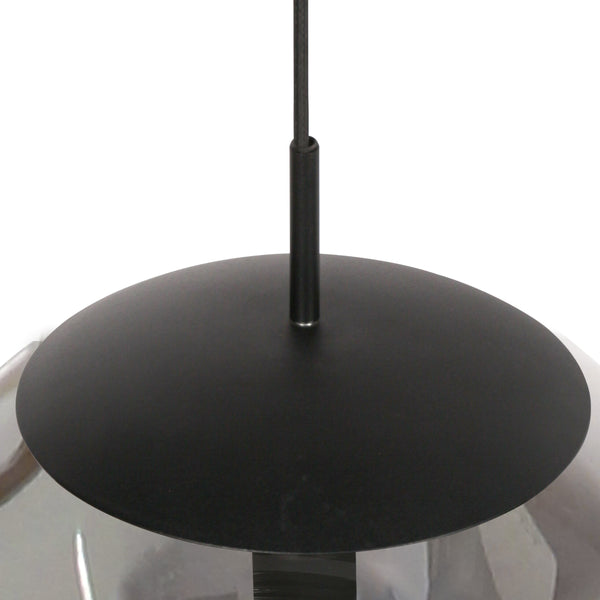 Stijlvolle hanglamp Bollique 4186ZW glas 40cm