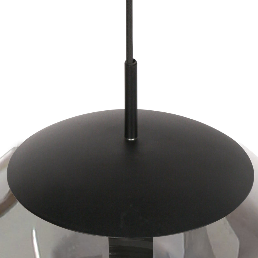 Stijlvolle hanglamp Bollique 4186ZW glas 40cm