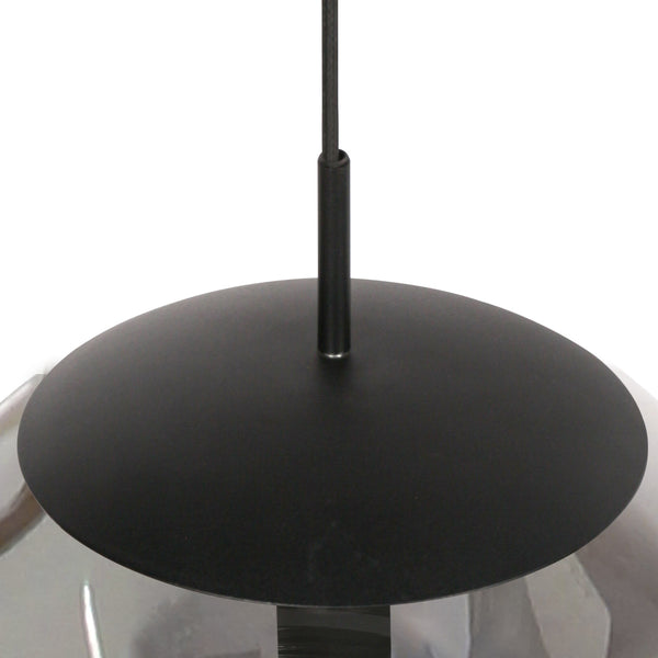 Stijlvolle hanglamp Bollique 4186ZW glas 40cm