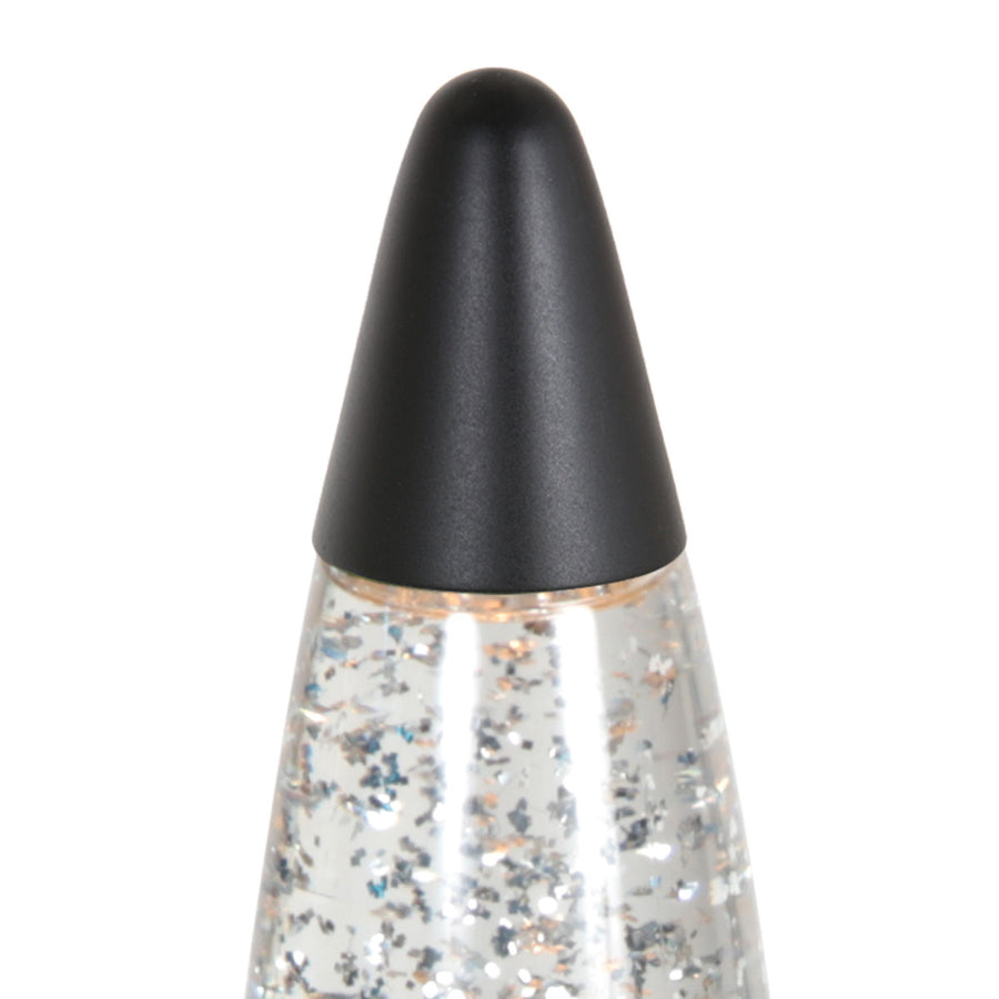 Speelse glitter tafellamp volcan 4187zw – een sprankelend spektakel