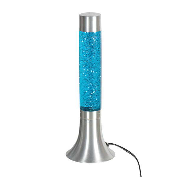 Speelse glitter tafellamp volcan 4188st – een sprankelend spektakel
