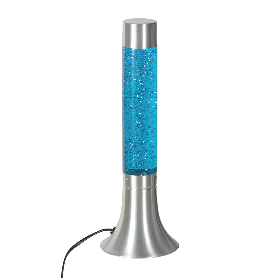 Speelse glitter tafellamp volcan 4188st – een sprankelend spektakel