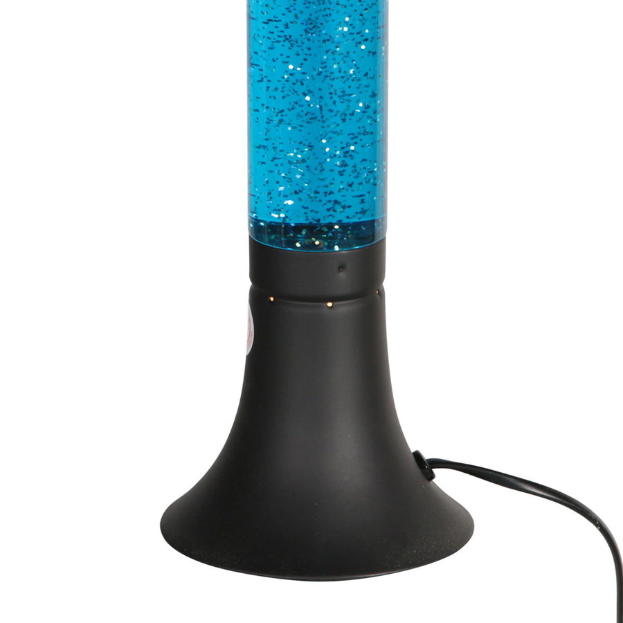 Speelse glitter tafellamp volcan 4188zw – een sprankelend spektakel