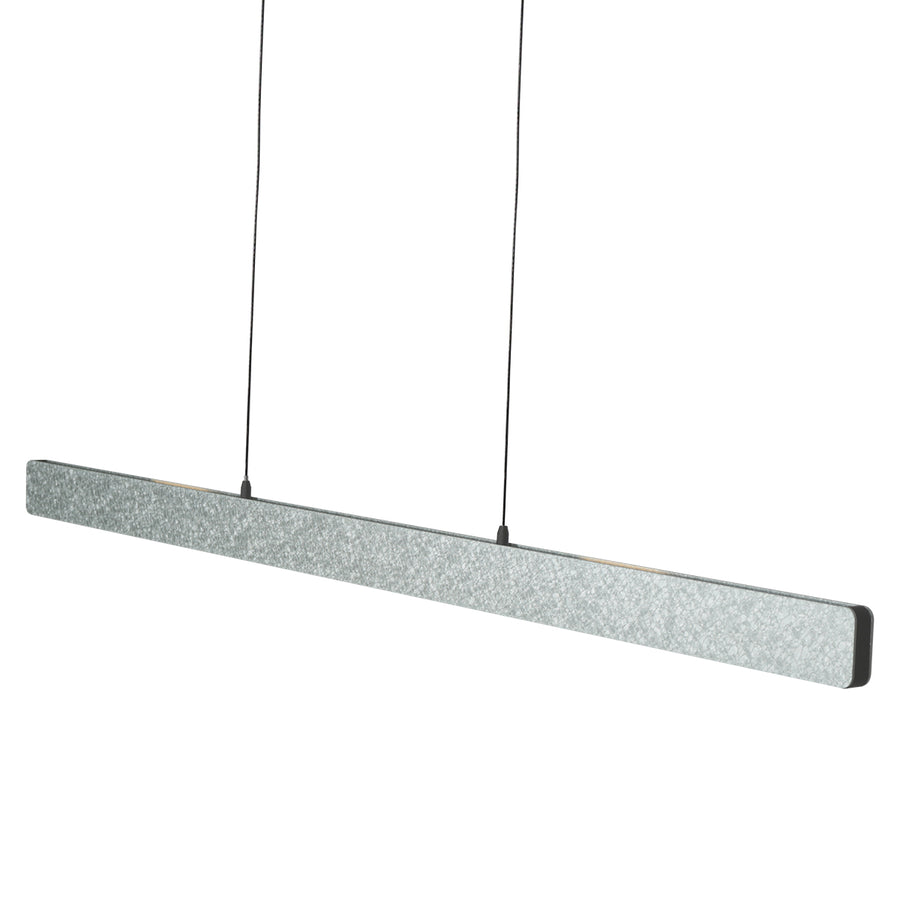 Champagne-staal kleurige hanglamp Fluxy 4189ST et cable lift 120cmwn