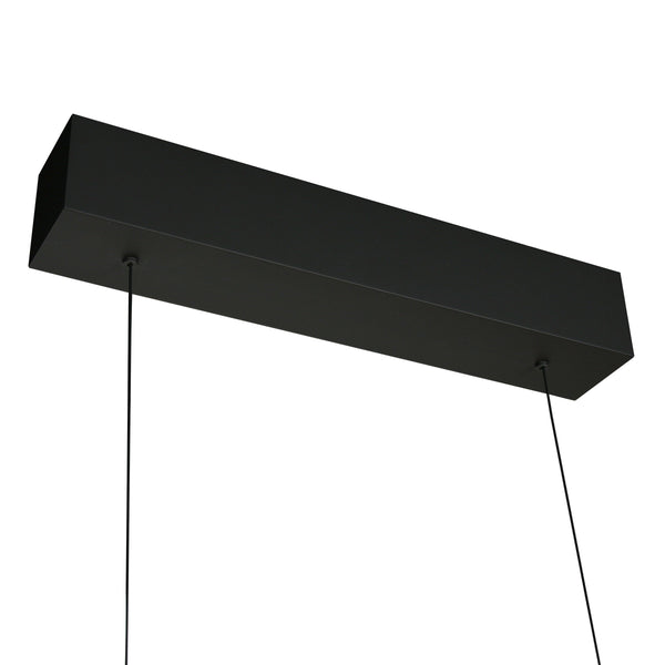 Zwarte hanglamp Fluxy 4189 – In hoogte verstelbaar tot 160 cm, breedte 120 cm