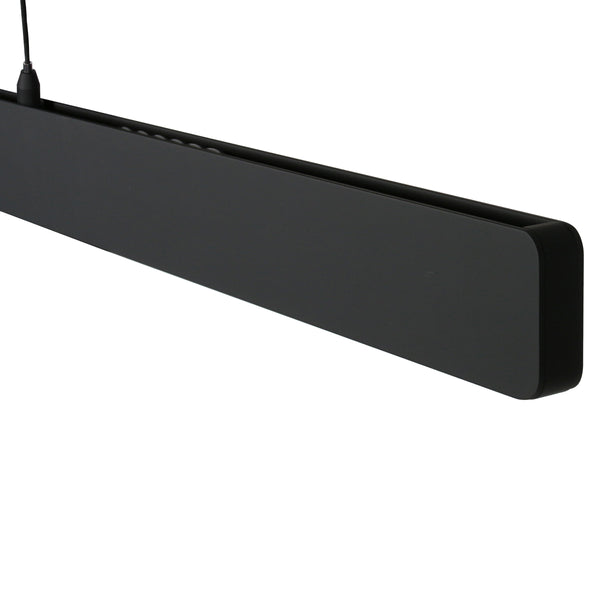 Zwarte hanglamp Fluxy 4189 – In hoogte verstelbaar tot 160 cm, breedte 120 cm