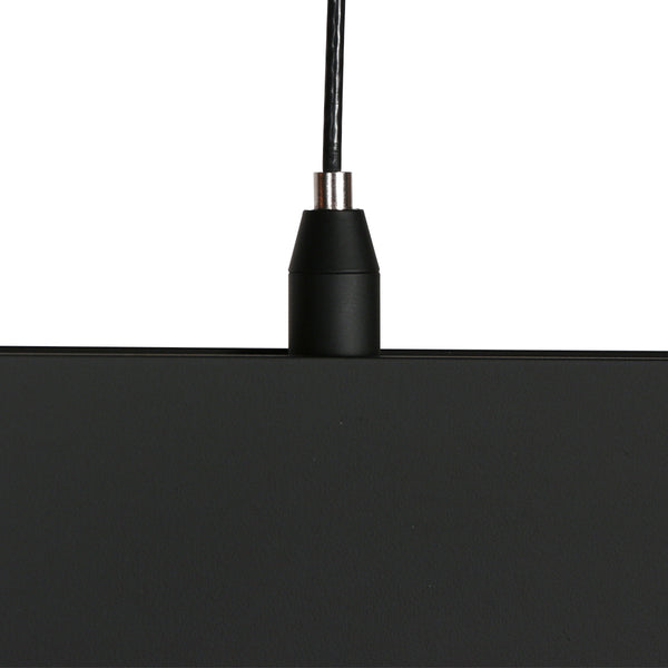 Zwarte hanglamp Fluxy 4189 – In hoogte verstelbaar tot 160 cm, breedte 120 cm