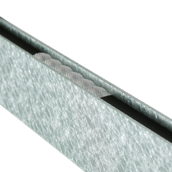 Champagne-staal kleurige hanglamp Fluxy 4190ST et cable lift 160cm