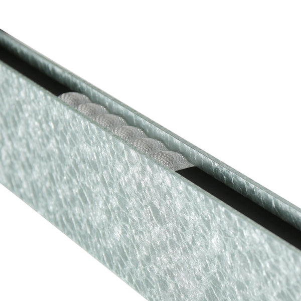 Champagne-staal kleurige hanglamp Fluxy 4190ST et cable lift 160cm