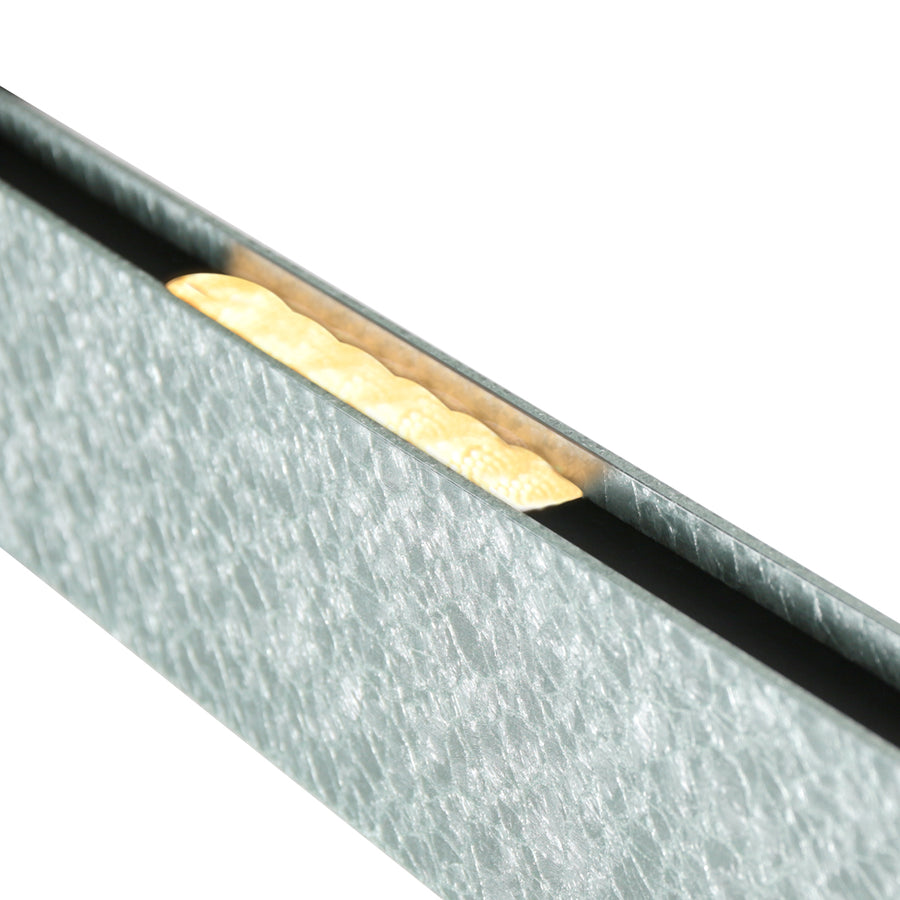 Champagne-staal kleurige hanglamp Fluxy 4190ST et cable lift 160cm