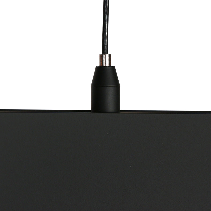Zwarte hanglamp Fluxy 4190ZW – In hoogte verstelbaar tot 160 cm, breedte 160 cm