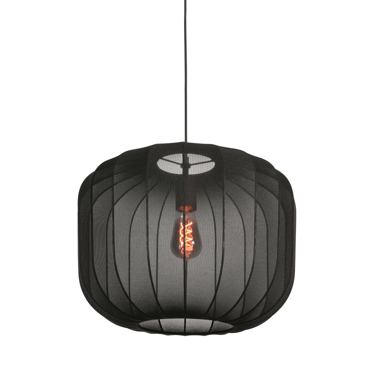 Zwarte hanglamp sable 4191zw – stijlvol en sfeervol design