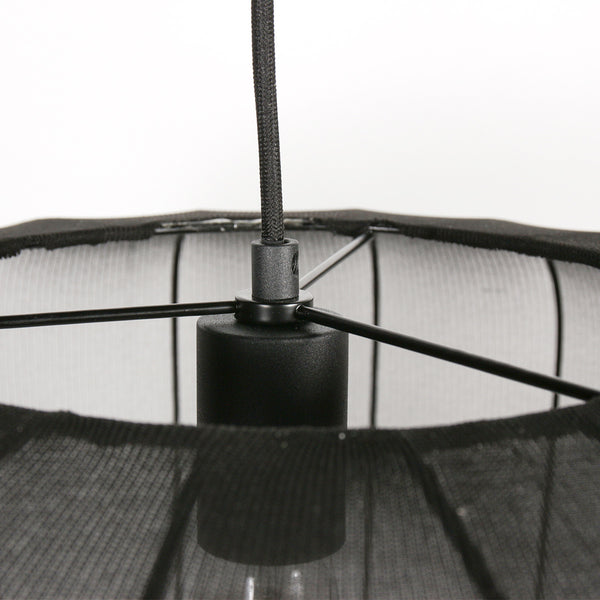 Zwarte hanglamp sable 4193zw – luxe en sfeervolle blikvanger