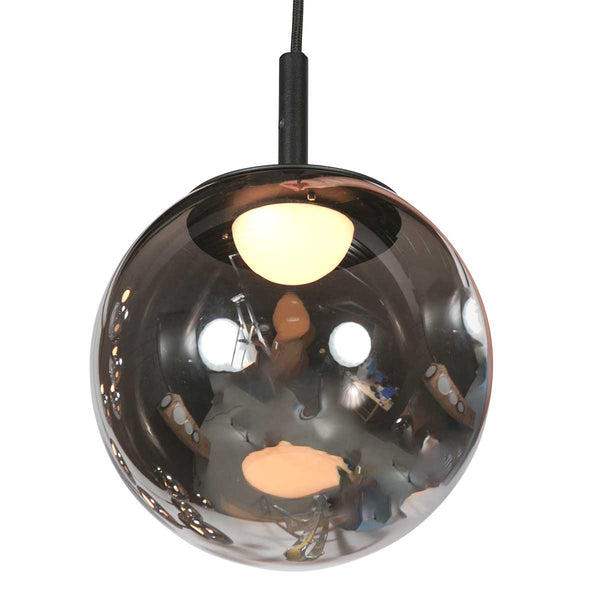 Zwarte Hanglamp Bollique 4195ZW – Imposante Vide Lamp met 12 Lichtpunten