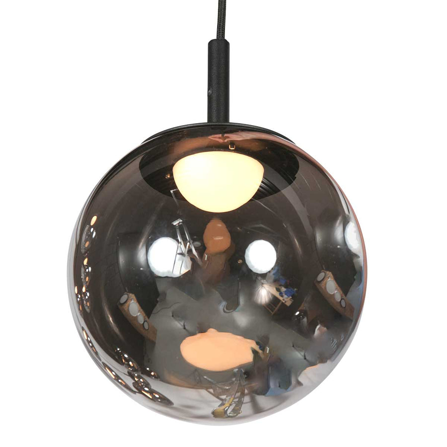Zwarte Hanglamp Bollique 4195ZW – Imposante Vide Lamp met 12 Lichtpunten