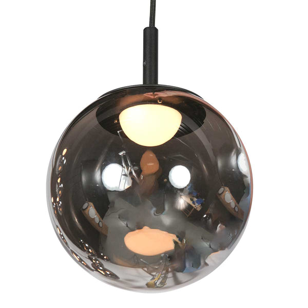Zwarte Hanglamp Bollique 4195ZW – Imposante Vide Lamp met 12 Lichtpunten