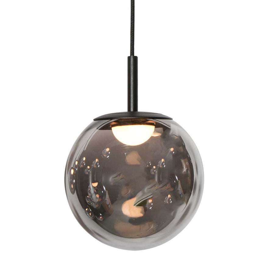 Zwarte Hanglamp Bollique 4195ZW – Imposante Vide Lamp met 12 Lichtpunten