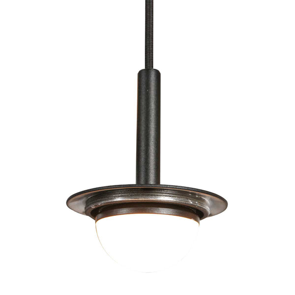 Zwarte Hanglamp Bollique 4196ZW – Stijlvolle Vide Lamp met Smoke Glas