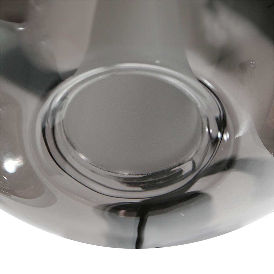 Glimsy 4198ZW Hanglamp 5 lichts met smoke glazen