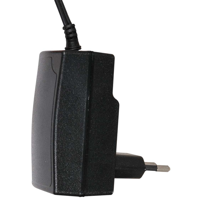 Ronde zwarte vloerlamp Mykty 4201ZW – Ø40 cm, 170 cm hoog, 5200 lumen, met vloerdimmer